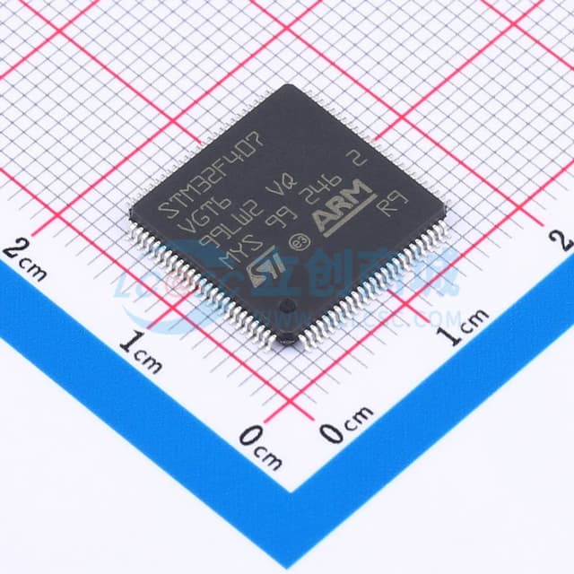 带DSP和FPU的高性能基础系列ARM Cortex-M4 MCU，具有1 MB Flash、168 MHz CPU、ART加速器、以太网和FSMC实物图