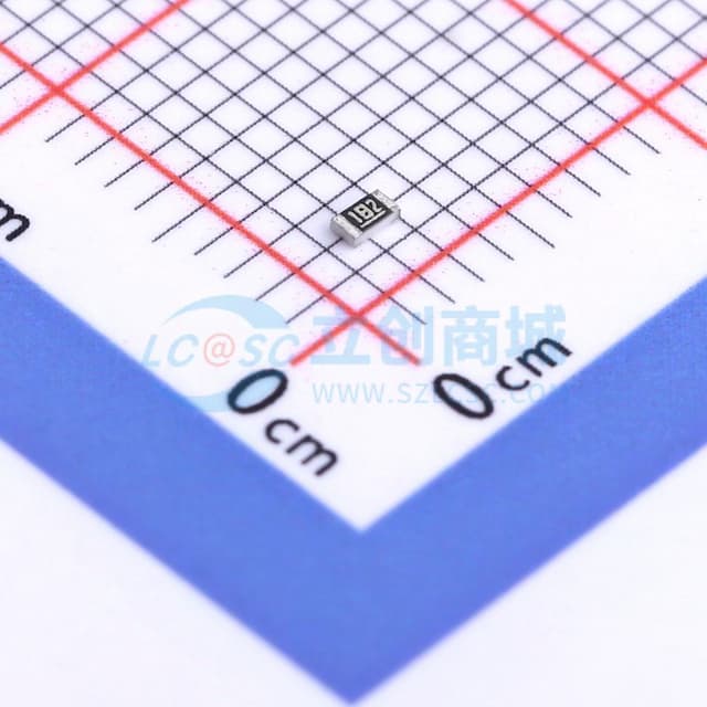 1.8kΩ ±1% 100mW 厚膜电阻实物图