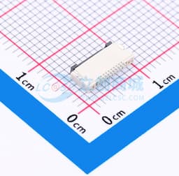 间距:0.5mm P数:10P 翻盖式 下接缩略图