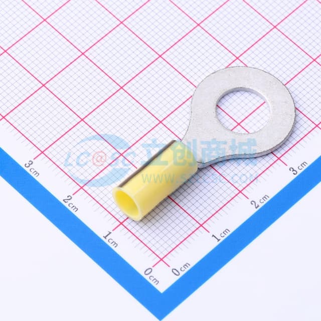 环形舌片塑料夹端子实物图