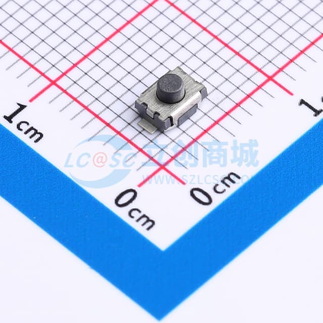 4*3*2.5mm 立贴 轻触开关实物图