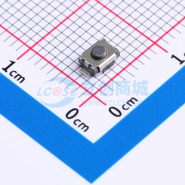 4*3*2mm 立贴 轻触开关实物图