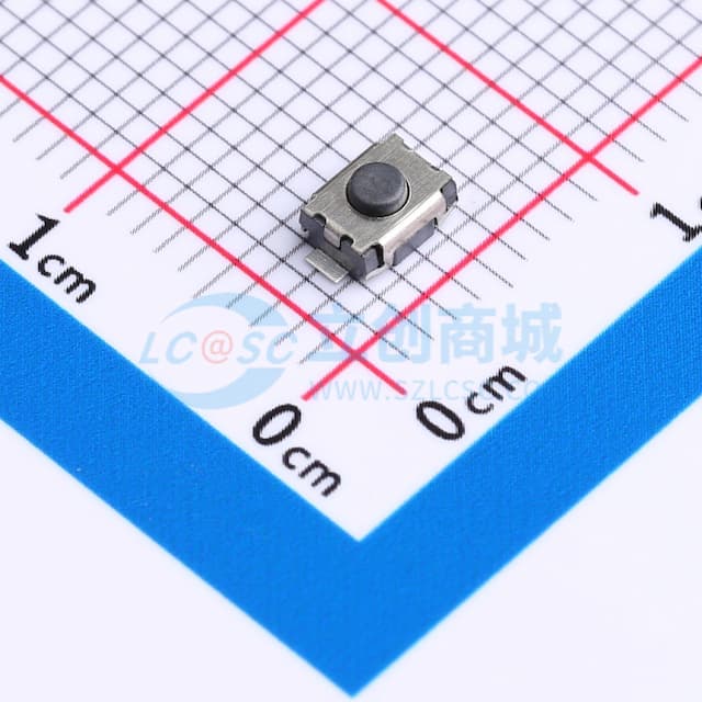 4*3*2mm 立贴 轻触开关实物图