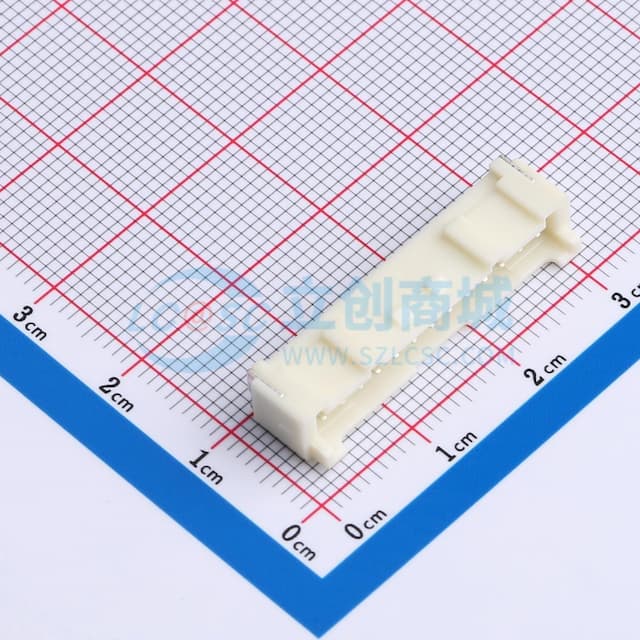 1x13P 间距:2mm 卧贴实物图