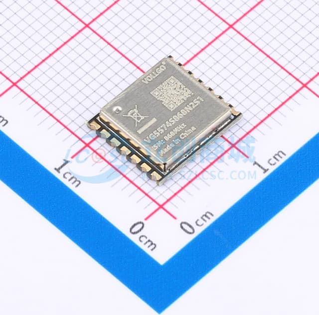 Silicon Labs SI4463 868MHz 小体积远距离射频模块实物图