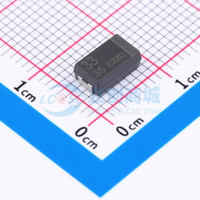 33uF ±20% 35V实物图