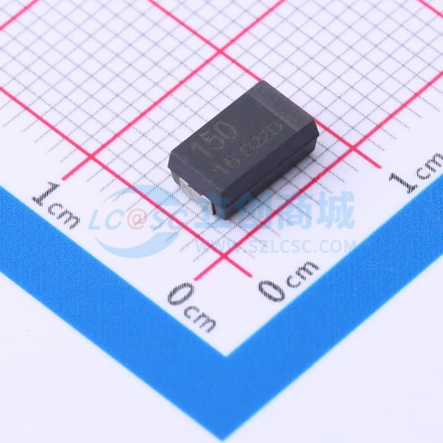 150uF ±20% 16V实物图