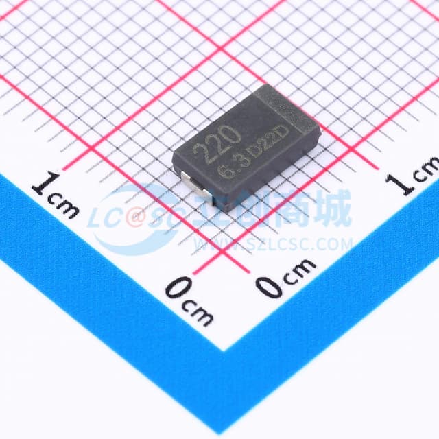 220uF ±20% 6.3V实物图