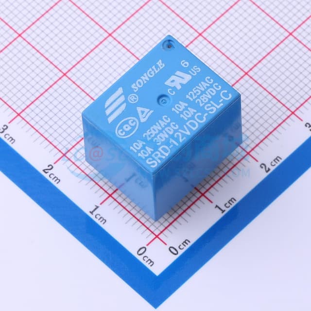 SRD-12VDC-SL-C 【继电】实物图