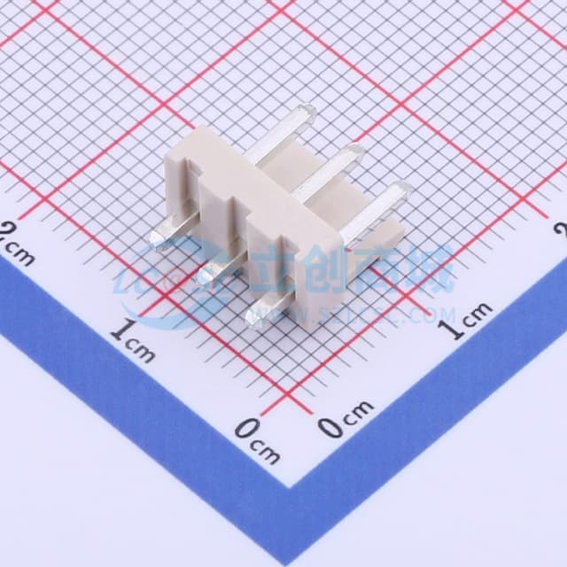 1x3P 间距:3.96mm 直插 【插件】实物图