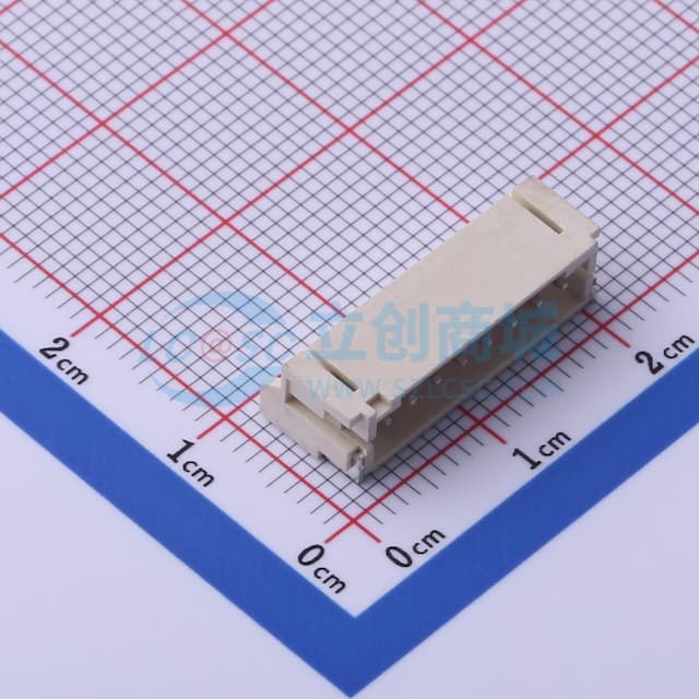 1x8P 间距:2mm 卧贴 系列:PH实物图