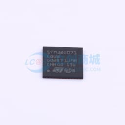 主流Arm Cortex-M0+ MCU，具有64 KB Flash存储器、36 KB RAM、64 MHz CPU、4x USART、定时器、ADC、DAC和通信接口，1.7-3.6V缩略图