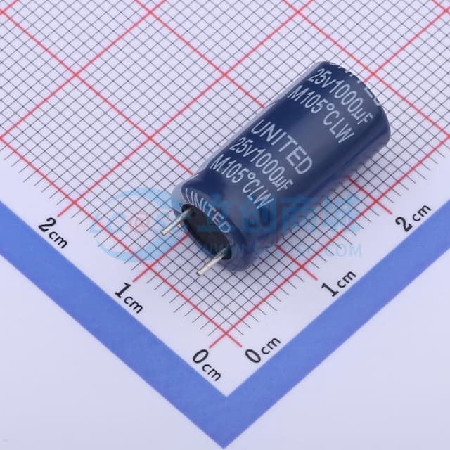 【插件】1000uF ±20% 25V实物图