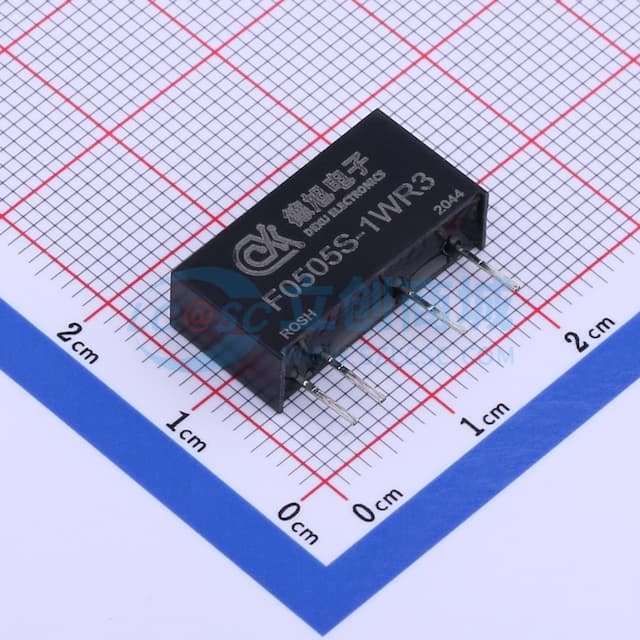 1W定电压输入隔离非稳压单路输出DC-DC模块电源【电源】实物图