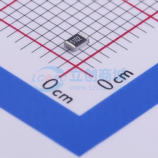 51kΩ ±1% 125mW 厚膜电阻实物图
