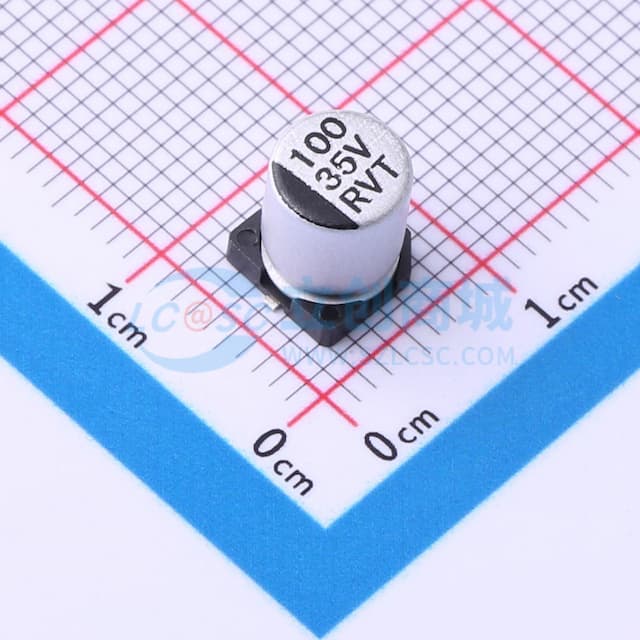 100uF ±20% 35V实物图