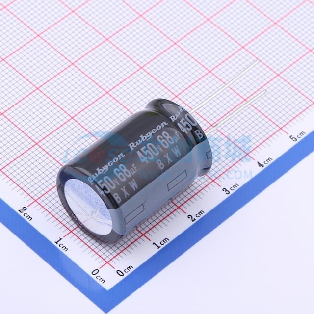 68uF ±20% 450V实物图