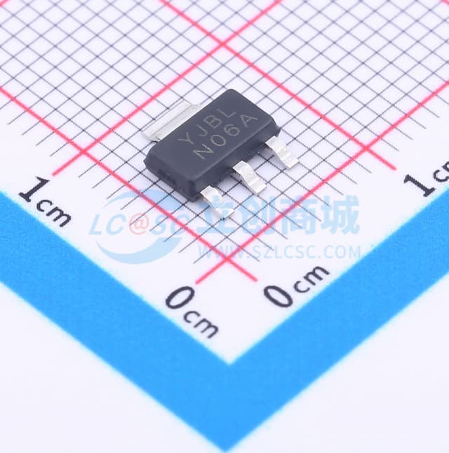 1A LDO 稳压器电路实物图