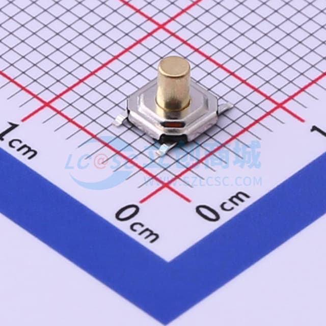 5.1*5.1*4mm 立贴 轻触开关实物图