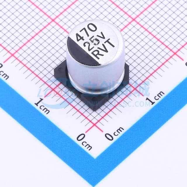 470uF ±20% 25V实物图