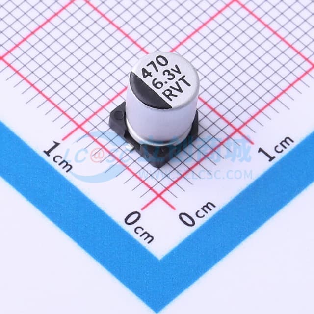 470uF ±20% 6.3V实物图