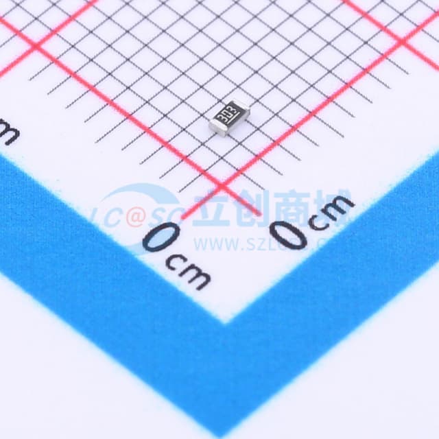 30kΩ ±1% 100mW 厚膜电阻实物图