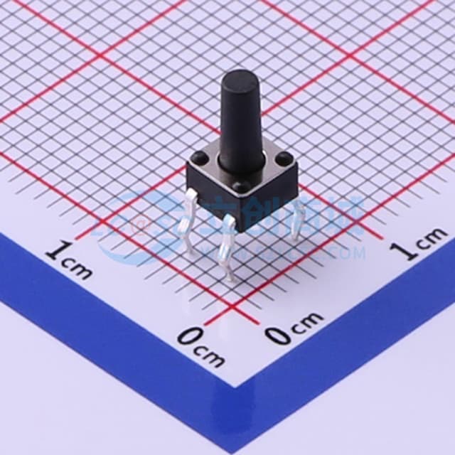 4.5*4.5*8.5mm 直插 轻触开关 【轻触】实物图