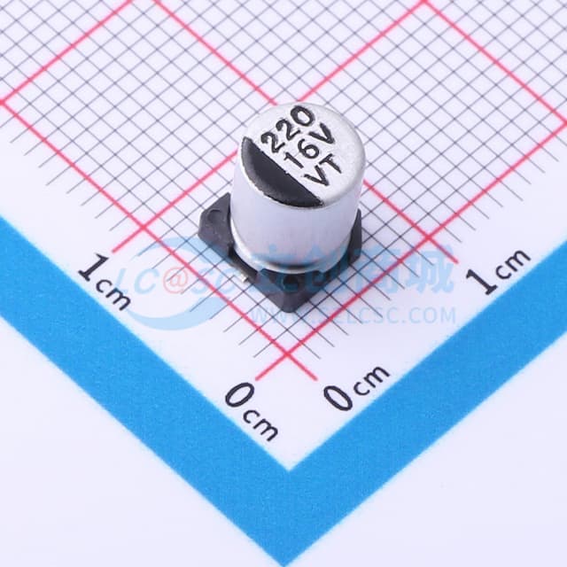 220uF ±20% 16V实物图