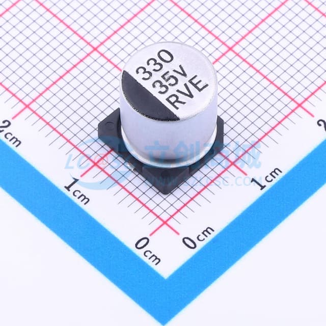 330uF ±20% 35V实物图