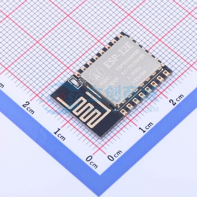 完整的802.11b/g/nWi-FiSoC模块实物图