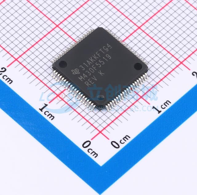 具有 128KB 闪存、8KB SRAM、比较器、DMA、UART/SPI/I2C、USB、计时器和硬件乘法器的 25MHz MCU实物图