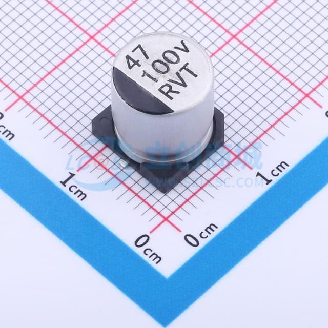 47uF ±20% 100V实物图