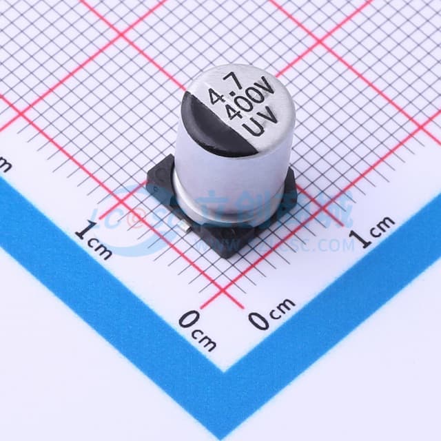 4.7uF ±20% 400V实物图