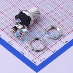 三件套 DC电源插座 内径:2mm 外径:5.7mm【AC】缩略图