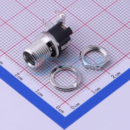 三件套 DC电源插座 内径:2mm 外径:5.7mm【AC】缩略图