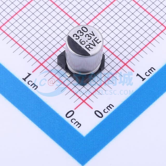 330uF ±20% 6.3V实物图