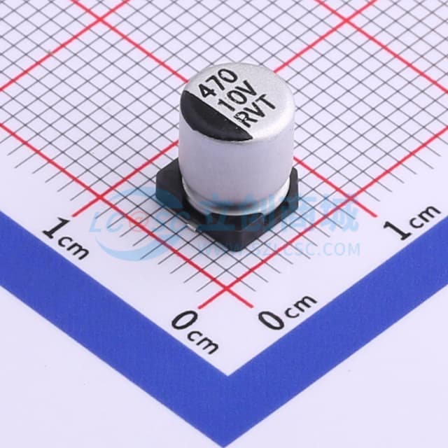 470uF ±20% 10V实物图