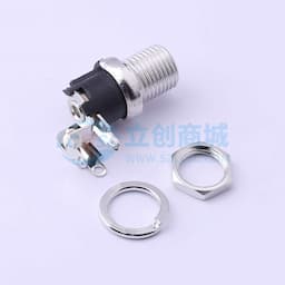 三件套 DC电源插座 内径:2mm 外径:5.7mm【AC】缩略图