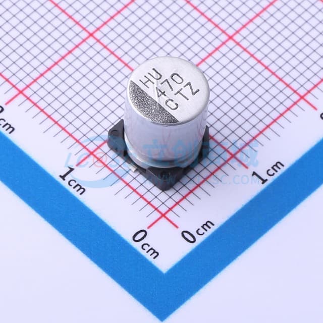 470uF ±20% 16V实物图