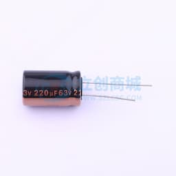 220uF ±20% 63V 【插件】缩略图