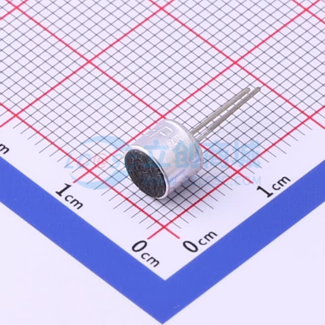 全指向φ6.0*5.0mm 1.5V-10V 灵敏度-32db 低阻抗 针脚 【咪头】实物图