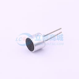 全指向φ6.0*5.0mm 1.5V-10V 灵敏度-36db 低阻抗 针脚 【咪头】缩略图
