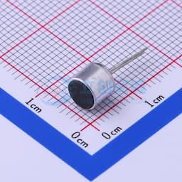 全指向φ6.0*5.0mm 1.5V-10V 灵敏度-34db 低阻抗 针脚 【咪头】缩略图