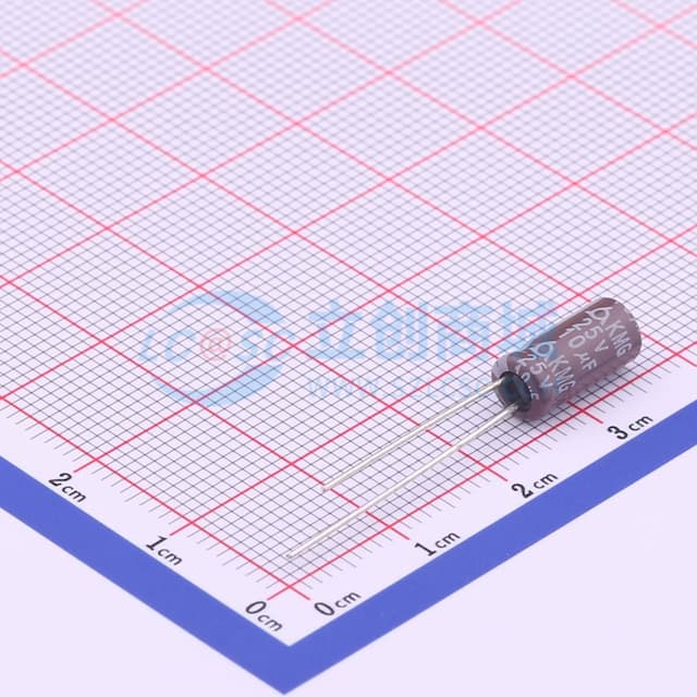 10uF ±20% 25V 【引线】实物图