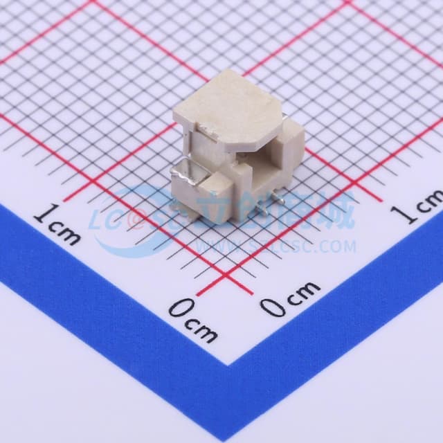 1x2P 间距:1.25mm 立贴实物图