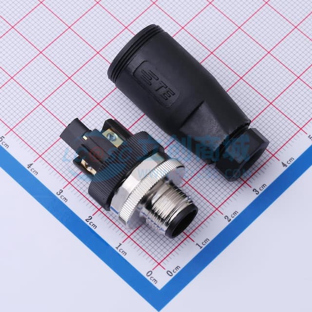 两件套 M8/M12连接器系统实物图