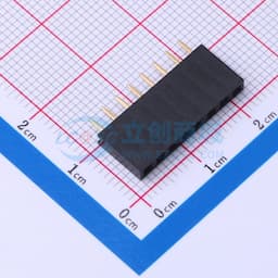 【插件】1x8P 间距:2.54mm 直插缩略图