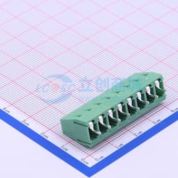 1x8P 5mm 直插 排数:1 每排P数:8【螺钉】缩略图