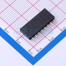 【插件】1x8P 间距:2.54mm 直插缩略图