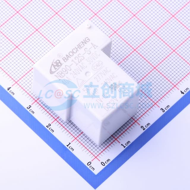 超小型大功率12V继电器 单刀单掷-常开 【继电】实物图
